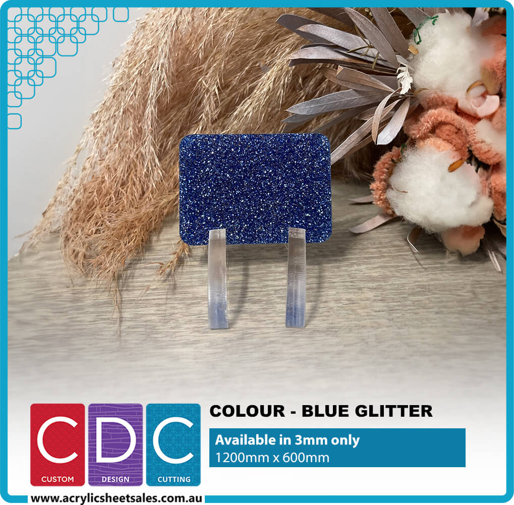 BLUE GLITTER