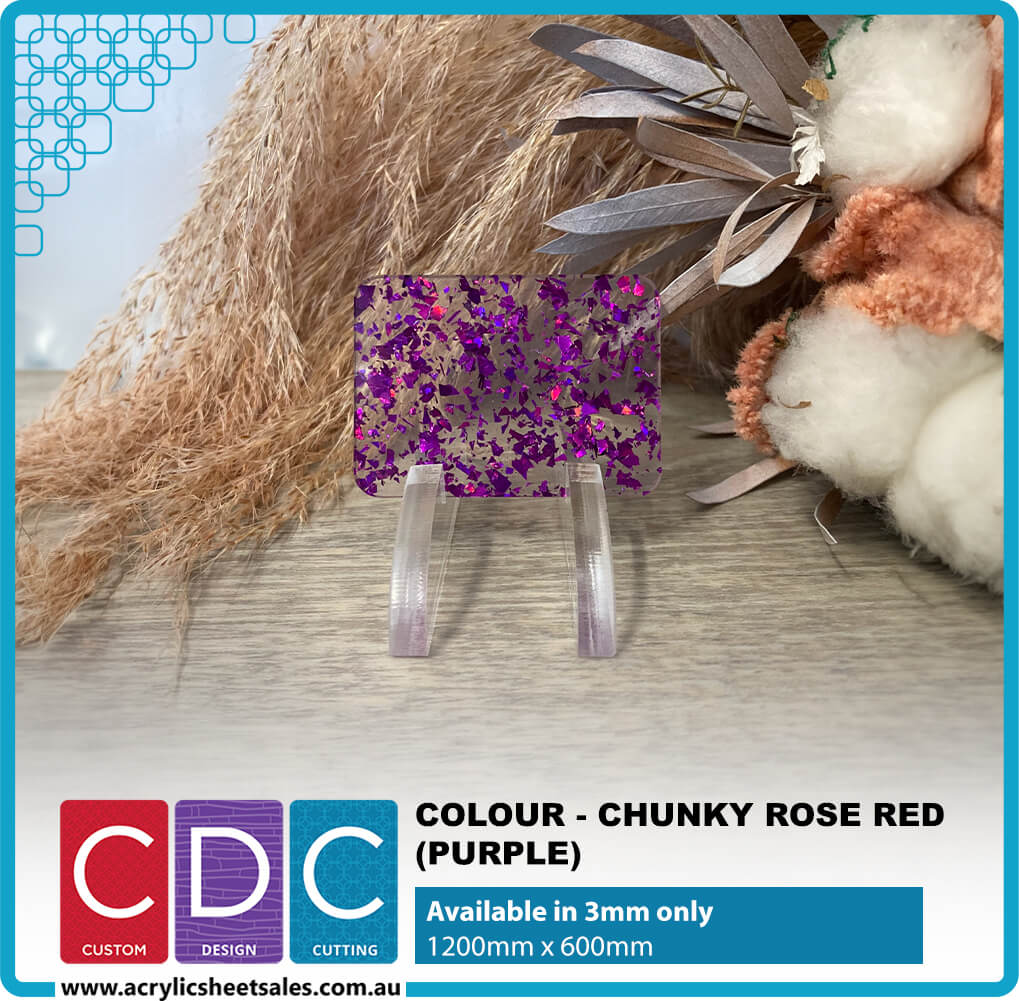 CHUNKY ROSE RED (PURPLE) (11-08-2023)